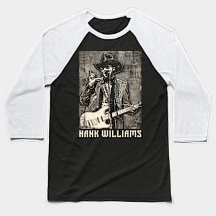 Rockin' with Bocephus Hank Jr. Fan Club Baseball T-Shirt